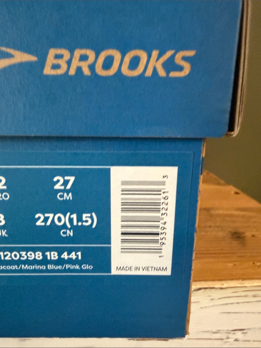 *NEW* Brooks Launch 10 Women's Running Shoes - Marina Blue w/ Pink Accents Sz 10 - Picture 6 of 6